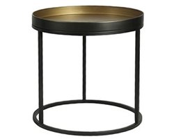 Countryfield Bijzettafel Marton - Goud - 35 x 36 cm