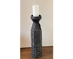 Countryfield decoratieve kandelaar-zwart
