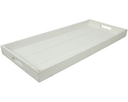 Countryfield Dienblad Claudina L wit 30x70x4,5cm