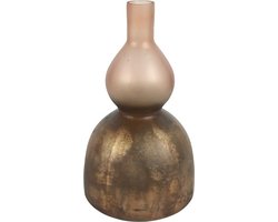 Countryfield Fles Deminique glas L15B15H28CM d.bruin