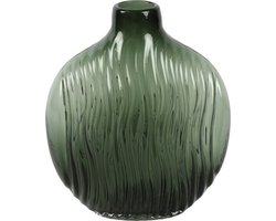 Countryfield Fles Royal-Ann glas L26B12H30CM donker groen