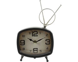 Countryfield Klok Jenkins metaal L4,5B17H25CM grijs