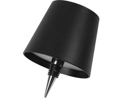Countryfield - Lamp - touch flessenkork - LED Lux zwart
