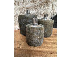 Countryfield Olielamp Dorian S Bruin rond