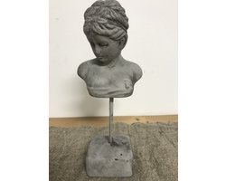 Countryfield - ornament Vrouw Roman - buste op voet