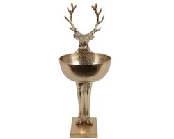 Countryfield Schaal Hert man L goud H51cm