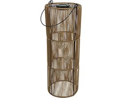 Countryfield solar hanglamp Fadime S warm wit, naturel