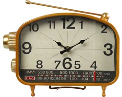 Countryfield Tafelklok Elroy in radio vorm 26 x 20,5 cm
