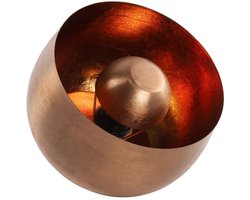 Countryfield tafellamp Obion M koperkleurig 28 cm