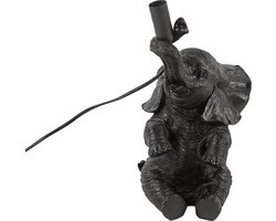 Countryfield - Tafellamp olifant Orwell zwart 30CM
