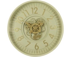 Countryfield Wandklok Celestial metaal Ø53CM crème