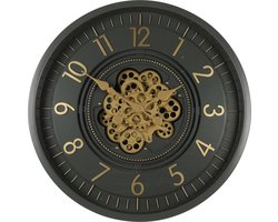 Countryfield Wandklok Celestial metaal Ø66CM antraciet