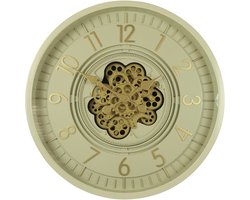 Countryfield Wandklok Celestial metaal Ø66CM crème
