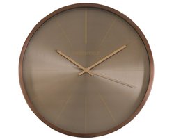 Countryfield-wandklok-Copper S Brons-35 cm doorsnee