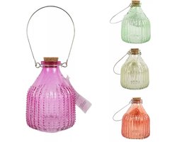 Countryfield Wespenval glas Ø13cm 4 assorti Assorti