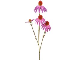 Countryfield Zonnehoed Echinacea Kunsttakken 2 stuks 77 cm – Paarse Kunstbloem
