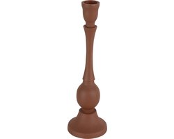 Countryfields - Kandelaar - Kaarsenhouder - Adora - S - Roestbruin - Hoogte 22 cm