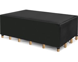 Cover for Garden Furniture, 600D Oxford Fabric Tarpaulin, Garden Furniture, Balcony Furniture Protective Cover, Lounge Furniture, Tarpaulin, Waterproof, Dustproof, Anti-UV, 200 x 160 x 70 cm