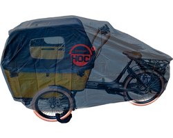 COVER UP HOC Vogue E-Bike Carry 3 Wheel Bakfietshoes zwart - stofvrij / ademend / waterafstotend - Red Label
