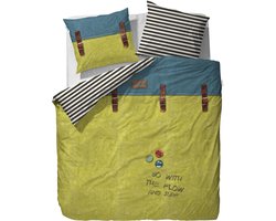 Covers & Co Backpack Dekbedovertrek - Eenpersoons - 140x200/220 cm - Geel