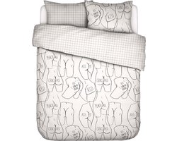Covers & Co Dekbedovertrek Ass If-1-persoons (140 x 200/220 cm)