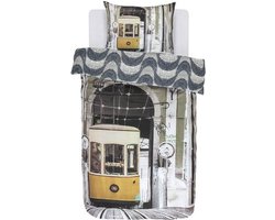 Covers & Co Lisboa - Dekbedovertrek - Eenpersoons - 140x200/220 cm + 1 kussensloop 60x70 cm - Multi kleur