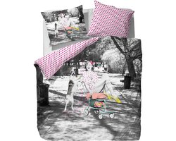 Covers & Co Liz Dekbedovertrek - Eenpersoons - 140x200/220 cm - Multi