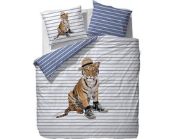 Covers & Co Memphis Dekbedovertrek - Lits-jumeaux - 240x200/220 cm - Wit