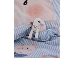 Covers & Co Piggy Dekbedovertrek - Junior - 120x150 cm - Blue