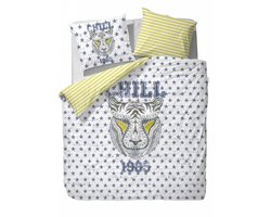 Covers & Co Seth Dekbedovertrek - Lits-jumeaux - 240x200/220 cm - Wit
