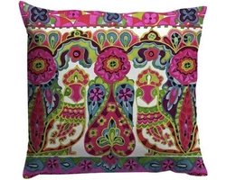 Covers & Co Sierkussen gevuld - Poppy 40x40 - Multi