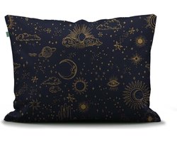 COVERS & CO That's The Spirit Dekbedovertrek Nightblue - Lits-Jumeaux - 240x200/220 cm