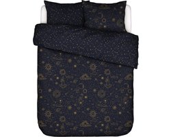 COVERS & CO That's The Spirit Dekbedovertrek Nightblue - Tweepersoons – 200x200/220 cm