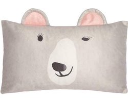 Covers & Co Yuki - Sierkussen - 30x50 cm - Grey