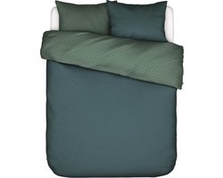 Covers&Co dekbedovertrek  No Stripes No Glory green - 1-persoons (140x200/220 cm incl. 1 sloop)
