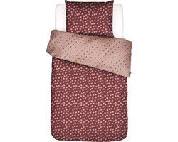 Covers&Co dekbedovertrek  Tulip Mania red - 1-persoons (140x200/220 cm incl. 1 sloop)