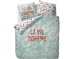 Coves & Co Boho Dekbedovertrek - 140x220+60x70 - Mint
