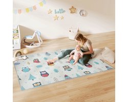 COVREO Baby-speelmat 195 x 146,5 x 1,5 cm, multicolor, schuimstof, opvouwbaar