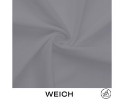 Cozy Home & Living Serie - Grijs Rond Tafelkleed - 140 cm - Klassiek Elegant - Decoratief