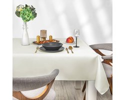 Cozy Home & Living - Serie - Tafellaken - 140 cm - Ronde - Ecru - Klassiek