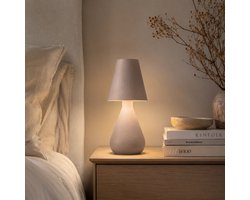 Cozy Maison Oplaadbare Tafellamp - Taupe