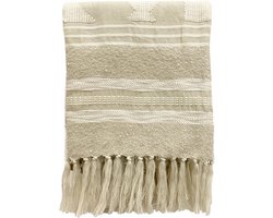 Craft offwhite throw