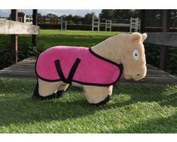Crafty Ponies Fleecedeken Roze