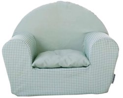 Creaciones Llopis Aquamarijn Gingham Bank 52x42x42 Cm Groen Kinderen