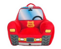 Creaciones Llopis Brandweerfauteuil 52x48x51 Cm Rood Kinderen