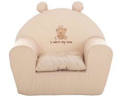 Creaciones Llopis Fauteuil Beren Ik Hou Van Mijn Moeder 44x34x53 Cm Beige Kinderen