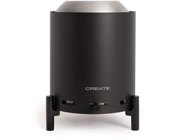 CREATE - 1,5 kW Tafelhaard voor buiten op rookvrije pellets - FIRE PIT COMPACT