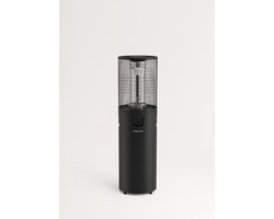 CREATE - 8kW gasverwarmer voor terrassen en buitenruimtes - Zwart - FIRE ROUND HEATER
