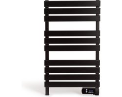 CREATE - Elektrische handdoekhouder 500W - Zwart - Zonder benen - Zonder plank - WARM TOWEL