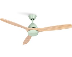 CREATE - Plafondventilator 40W silent Ø132 cm - Programmeerbare 1-4H - 6 Snelheden - Zomer/Winter functie - WIND CUP